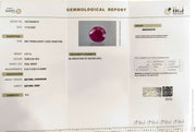4.57/CT Natural Ruby Stone with Govt. Lab Certificate-16275S206797